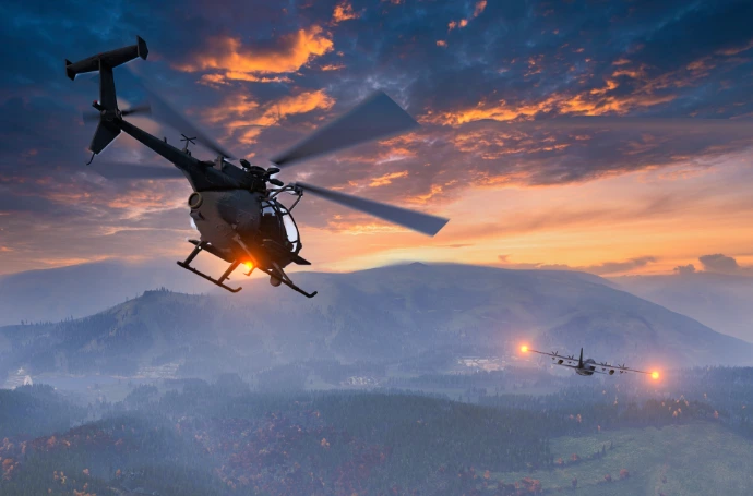 Hélicoptères dans Creality DayZ