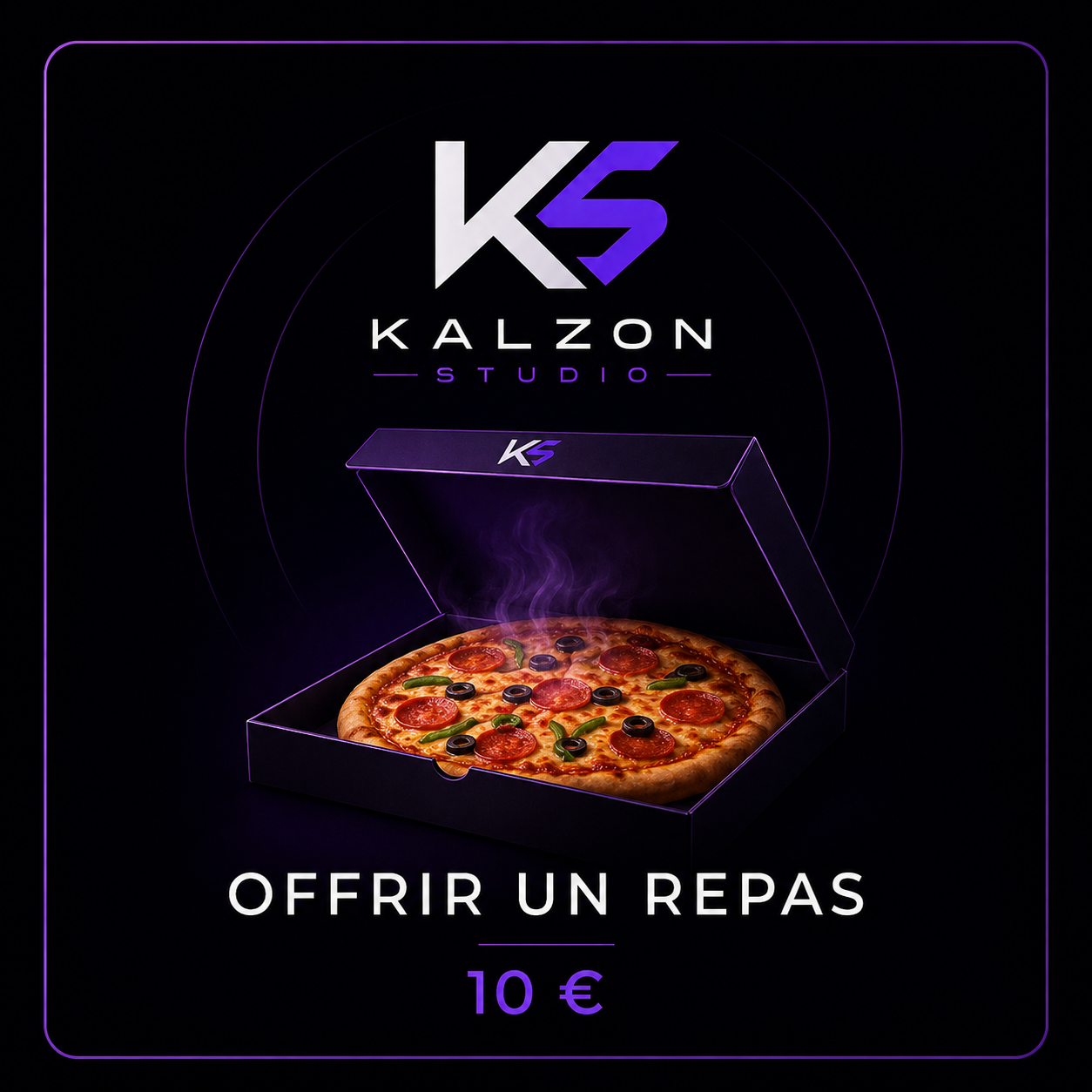 Visuel Offrir un repas, soutien à Kalzon Studio